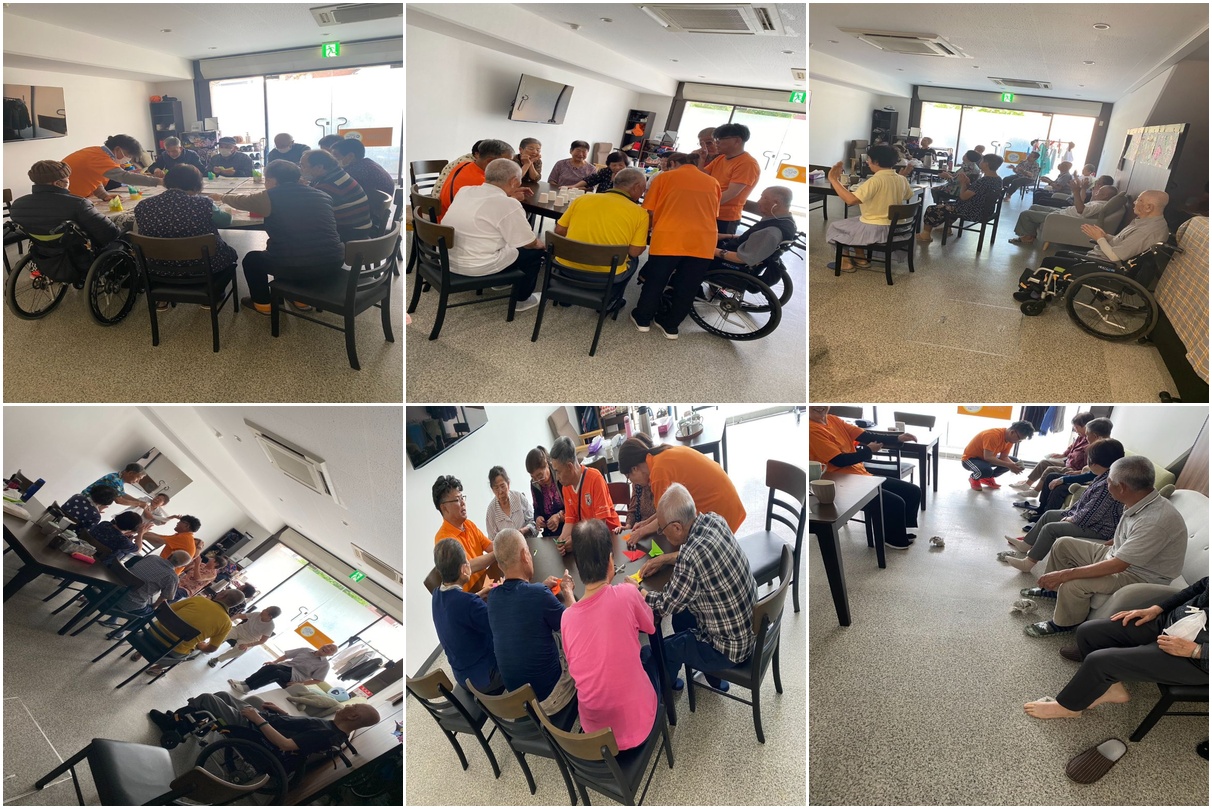 デイサービス莱のレクリエーション活動